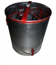 Медогонка 4-х рамочная Дадан. Бак из оцинковки