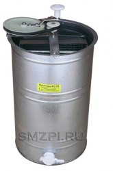 Медогонка 2-рамочная хордиальная (бак оцинковка, необор.кассеты м/п, привод ручной)