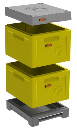 Улей из пенополиуретана на 20 рамок