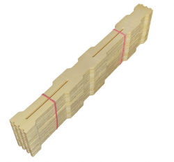 Деревянная рамка для секционного мёда (67х115х37 с прорезью)