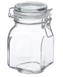 Банка с бугельным замком 800 мл.