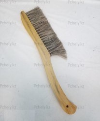 Щетка - сметка трехрядная (натуральный ворс)