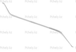 Шпатель двусторонний для переноса личинок (нержавейка)