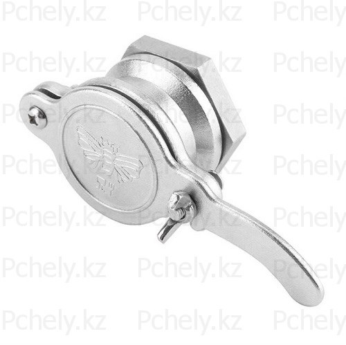 Кран-задвижка для медогонки (нерж.)