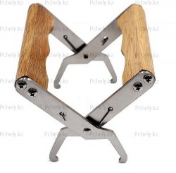 Захват для рамок (ручка дерево, нерж.)