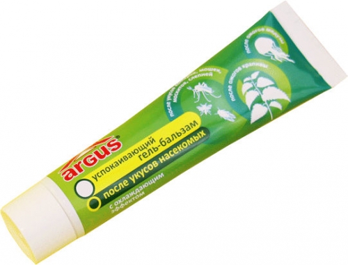 Препарат "Гель-бальзам успокаивающий от укусов "Argus"